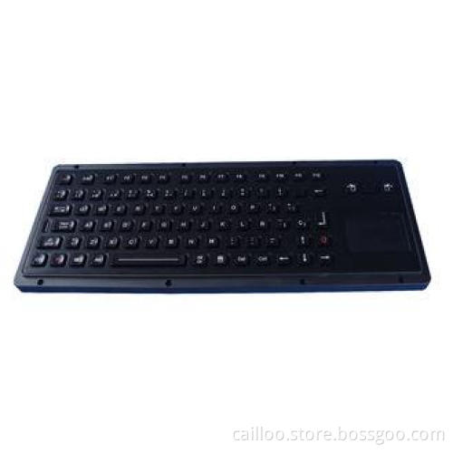 IP65 Vandal Proof Heavy Metal Keyboard Black For Military ,